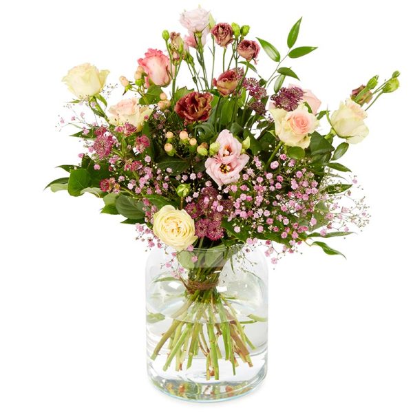 Zachtroze blos Bloemen