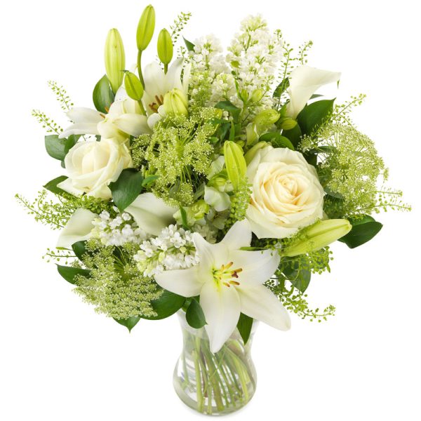 Zachtwit boeket Bloemen