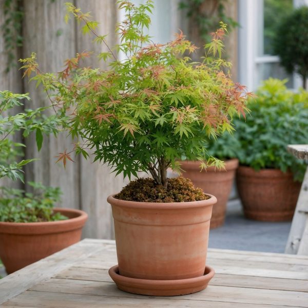 Japanse Esdoorn - Acer palmatum'Little Princess'- Hoogte 45-55cm -⌀19cm