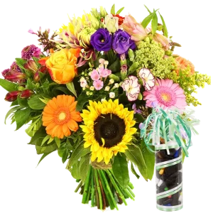 Zomers bont + lekkere drop