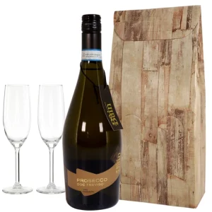 Prosecco Doc Treviso 2 champagne glazen