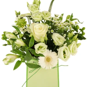 Tasje winter bloemen